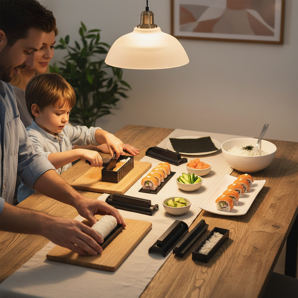 10er Sushi Formen Set